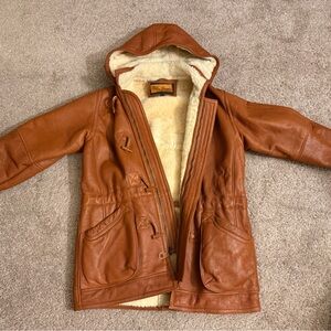 Vintage Walter Davoucci Genuine Shearling Coat